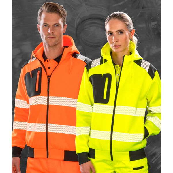 Result Recycled Safety Zip Hoodie Thumbnail