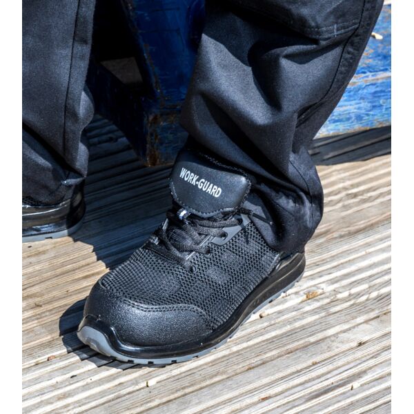 Unisex All Black Safety Trainer Thumbnail