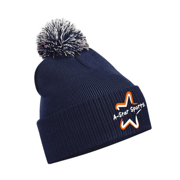 A Star Sports Bobble Hat (One Size) Thumbnail