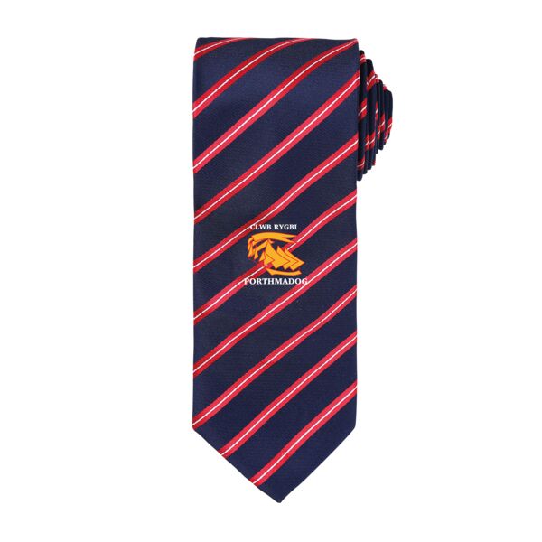 Clwb Rygbi Porthmadog Tie Thumbnail