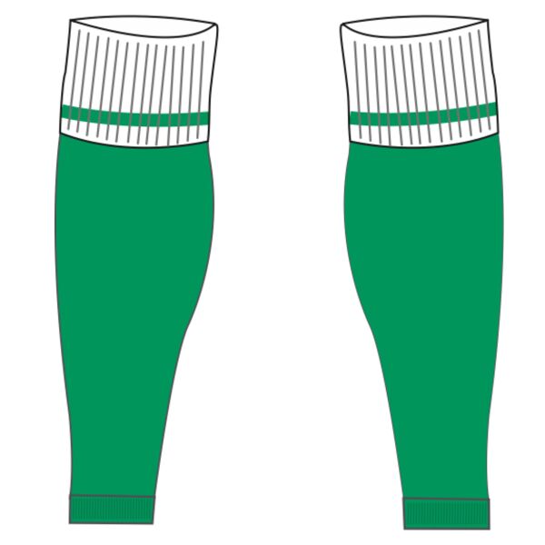 Azlon Green Cut-Off Sock SNR Thumbnail
