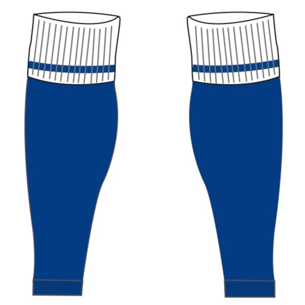 Azlon Blue Cut-Off Sock SNR Thumbnail