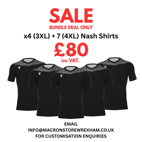 Nash Shirt (Black) Bundle Deal Thumbnail
