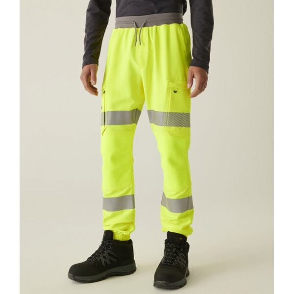 Regatta High Visibility Prolite Stretch Jog Pants Thumbnail
